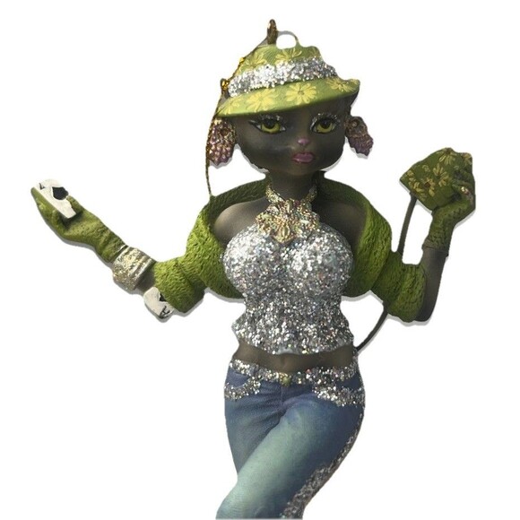 Alley Cats Margaret Le Van GoGo Show Girl Vegas Retired Ornament 5” NWT - Picture 5 of 16